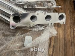 BBK 1-3/4-Inch Long Tube Headers Polished Silver Ceramic