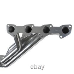 BBK 1 3/4 Long Tube Exhaust Headers Polished Ceramic for 09-24 Dodge Car 5.7L