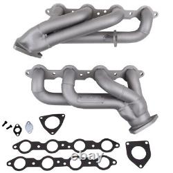 BBK 1-3/4 Shorty Exhaust Header for 99-13 Chevy/GM Truck/SUV 6.0L-Titanium