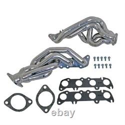 BBK 1-3 / 4 Shorty Silver Ceramic Headers Fits 2011 2014 Mustang GT 16320