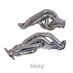 BBK 1-3 / 4 Shorty Silver Ceramic Headers Fits 2011 2014 Mustang GT 16320