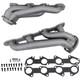 Bbk 1-3/4 Shorty Titanium Ceramic Headers For 09-24 Dodge Charger/challenger