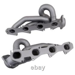 BBK 1-3/4 Shorty Titanium Ceramic Headers For 2009-2018 Dodge Ram 1500 5.7L