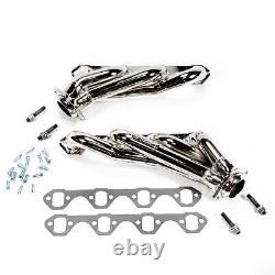 BBK For 1986 1993 Mustang 5.0 1-5/8 In. Shorty Headers Chrome 1515