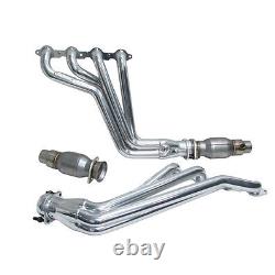 BBK PERFORMANCE 4021 LONG TUBE HEADERS for 10-15 CAMARO 6.2L WithHIGH FLOW CATS