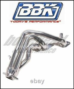 BBK Performance 1595 Chrome Plated Shorty Headers 1994-1996 Chevy Impala SS LT1