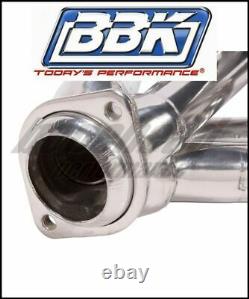 BBK Performance 1595 Chrome Plated Shorty Headers 1994-1996 Chevy Impala SS LT1