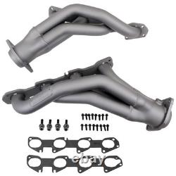 BBK Performance 4019 1.875 Shorty Headers Chrome for Dodge 6.4L
