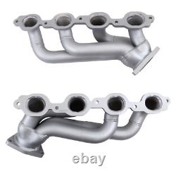 BBK Performance 4048 GM Truck 5.3L 6.2L 1-3/4 Shorty Headers Titanium Ceramic