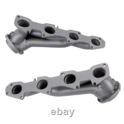 BBK Shorty Exhaust Headers-1-3/4in Silver for 09-24 Dodge Hemi 5.7L Car