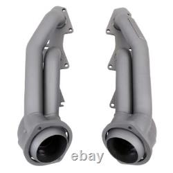 BBK Shorty Exhaust Headers-1-3/4in Silver for 09-24 Dodge Hemi 5.7L Car