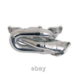 BBK Shorty Tuned Length Exhaust Headers 1-5/8 Silver for 11-15 Mustang 3.7 V6