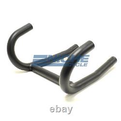 BMW 85-89 Stock OE Factory Replica Black 38mm Exhaust Header Head Pipes