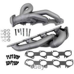 Bbk Shorty Tuned Length Chrome Exhaust Header Kit 09-16 Dodge 5.7l Ram 1500