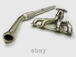 Becker Stainless Steel Header For 1998 To 2005 Volkswagen Golf IV 2.0L