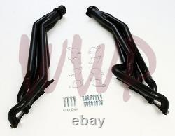 Black Coated Performance Exhaust Headers System 11-15 Ford Mustang GT 5.0L V8