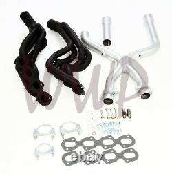 Black Performance Exhaust Header X-Pipe For 96-04 Ford Mustang Cobra/Mach 1 4.6L
