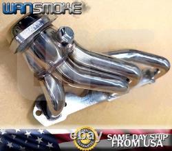 C/K Exhaust Header Manifold SS for 88-97 GMC Chevy 1500 2500 305 350 V8 5.0/5.7