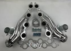 Ceramic Coated Header For LS1 LS2 LS3 LS6 LS9 Engine Swap S1 SUV Truck 5.3L6.0L