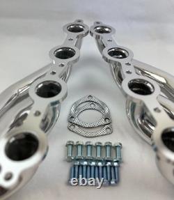 Ceramic Coated Header For LS1 LS2 LS3 LS6 LS9 Engine Swap S1 SUV Truck 5.3L6.0L