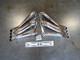 Chevy 327 350 Boom Tube Header / Zoomie Header For Sprints Chrome H60006c
