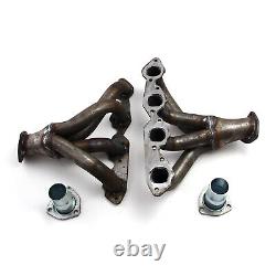 Chevy BBC 454 Block Hugger Raw Exhaust Headers