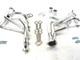 Chevy Sbc 350 Long Tube Header G Body El Camino, Monte Oldsmobile Silver Ceramic