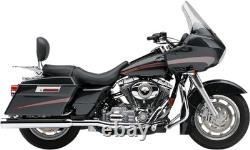 Cobra Steel Chrome True Duals Header Exhaust Pipes for 2007-2008 Harley Touring