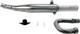 Dg Performance Steel Stock/type Ii 2-stroke Atv Exhaust Header Pipe 01-5005