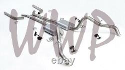 Dual 2.5 Header Back Exhaust System 68-74 Chevy Nova V8 With Flowmaster Muffler