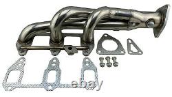 EXHAUST MANIFOLD STAINLESS STEEL 3-1 TUBULAR HEADER for 04-11 RX8 RX-8 SE3P 1.3L