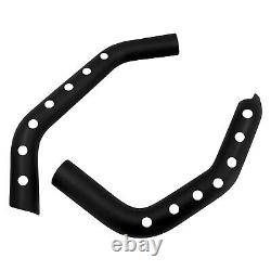 Exhaust Header Black Cover Pipe Heat Shields Fits For Sportster XL 883 2004-2023