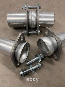 Exhaust Header Collector Ball Flange Kit Stainless Steel