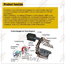 Exhaust Header For 00-06 4.8L 5.3L V8 Chevy GMC Avalanche Silverado Sierra KY