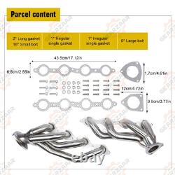 Exhaust Header For 00-06 4.8L 5.3L V8 Chevy GMC Avalanche Silverado Sierra KY
