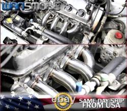 Exhaust Header Manifold 4-2-1 for 88-00 Civic CRX SOHC D-SERIES EG EK EF D15 D16