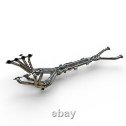 Exhaust Headers Long Tubes + X Pipe Fits Chevrolet Corvette C5 5.7L & Z06 97-04