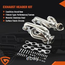 Exhaust Shorty Headers Direct Fit for Dodge Ram 1500 Performance Headers
