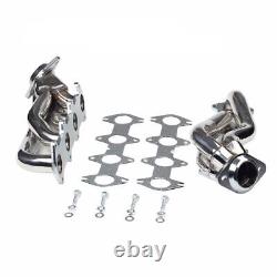 Fit Ford F150 04-10 5.4L V8 Performance Stainless Exhaust Manifold Shorty Header