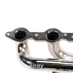 Fits 1999-2013 GM Truck/Suv 6.0L 1-3/4 Shorty Exhaust Headers-Titanium-4006