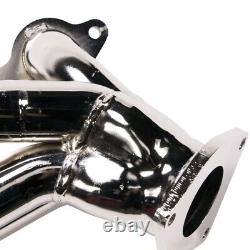 Fits 1999-2013 GM Truck/Suv 6.0L 1-3/4 Shorty Exhaust Headers-Titanium-4006