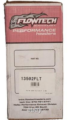 Flowtech Performance Exhaust Header Fit 1972-79 Jeep CJ6 V8 5.0 Part ID 13502FLT