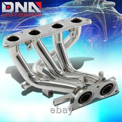For 00-05 Mr2/mrs W30 Dual 3 Tip Performance Catback+header Manifold Exhaust