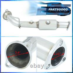 For 02-05 Honda Civic Si JDM EP3 K20A3 Hi-Flow Cat Stainless Exhaust Down Pipe
