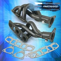 For 09-20 370Z Z34 / 08-13 G37 Vq37Vhr 2Pc Gunmetal Exhaust Performance Header