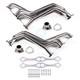 For 1935-48 Chevy Small Block 265-400 V8 Exhaust Manifold Fat Fender Well Header