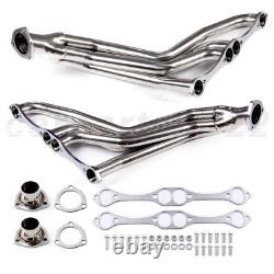 For 1935-48 Chevy Small Block 265-400 V8 Exhaust Manifold Fat Fender Well Header