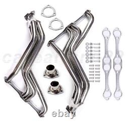 For 1935-48 Chevy Small Block 265-400 V8 Exhaust Manifold Fat Fender Well Header