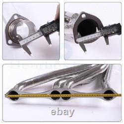 For 1935-48 Chevy Small Block 265-400 V8 Exhaust Manifold Fat Fender Well Header