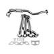 For 1993-97 Toyota Corolla 1.6l 4a-fe 7a-fe L4 Stainless Exhaust Header Manifold